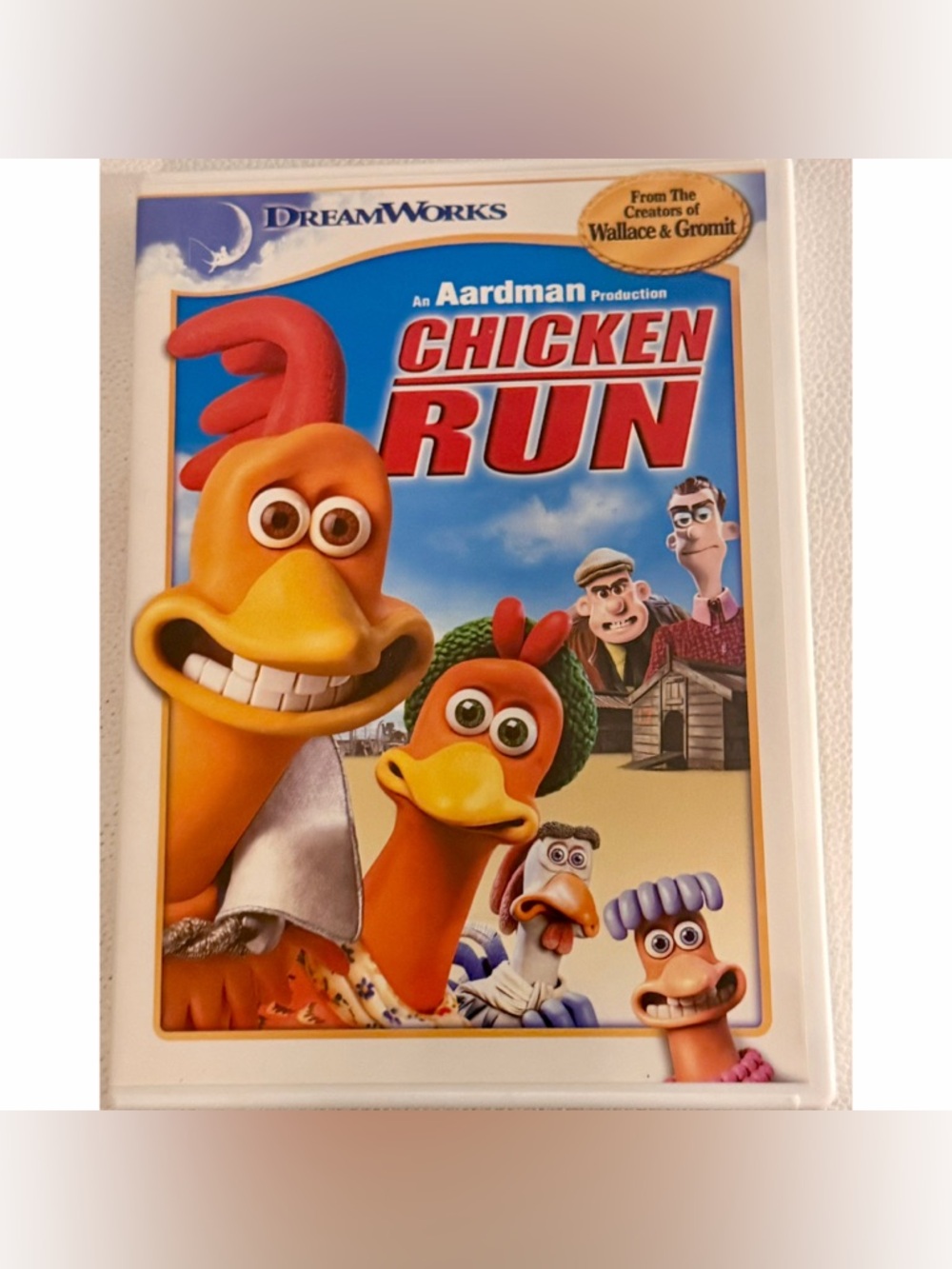 Chicken Run DVD DreamWorks Family Comedy Movie Aardman Animation for Kids Tested